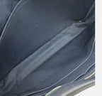 Louis Vuitton Porte-Documents en Cuir Taïga Noir Louis Vuitton