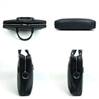 Louis Vuitton Porte-Documents en Cuir Taïga Noir Louis Vuitton