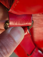 code d'authenticité LOuis Vuitton Noé GM rouge