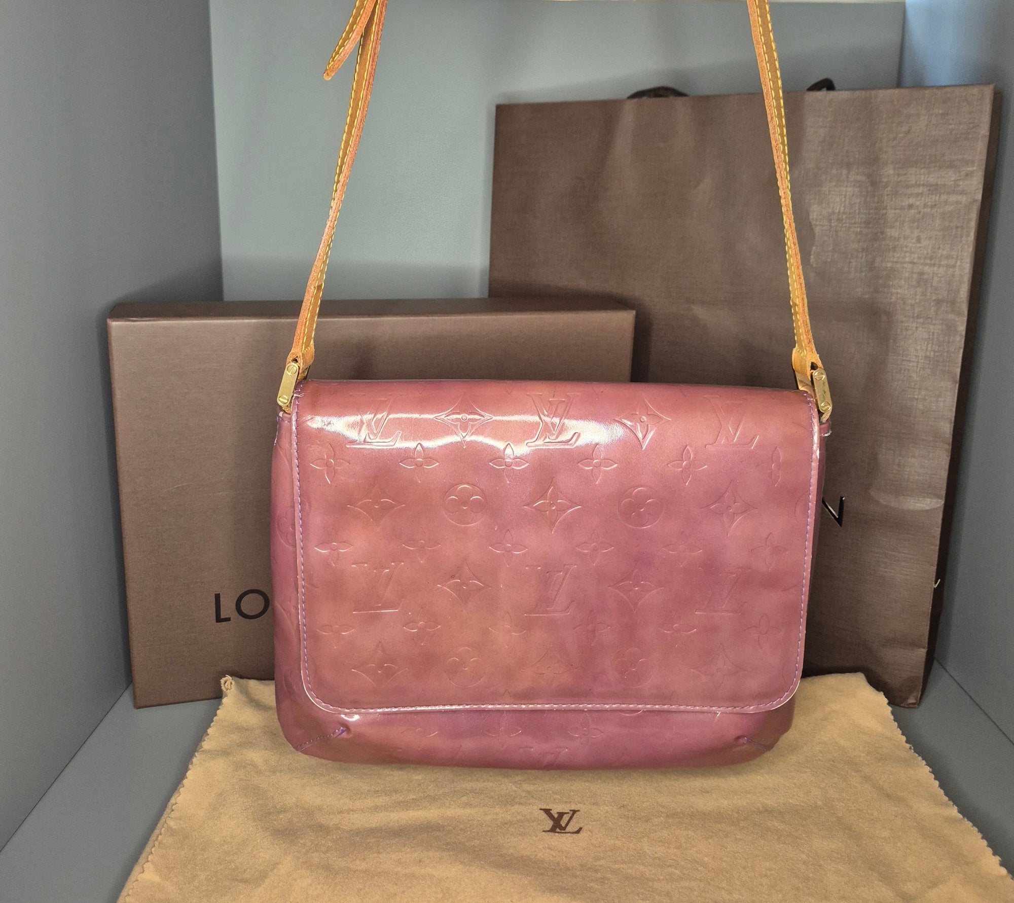 Louis Vuitton Thompson Street – Cuir Vernis Ma boutique