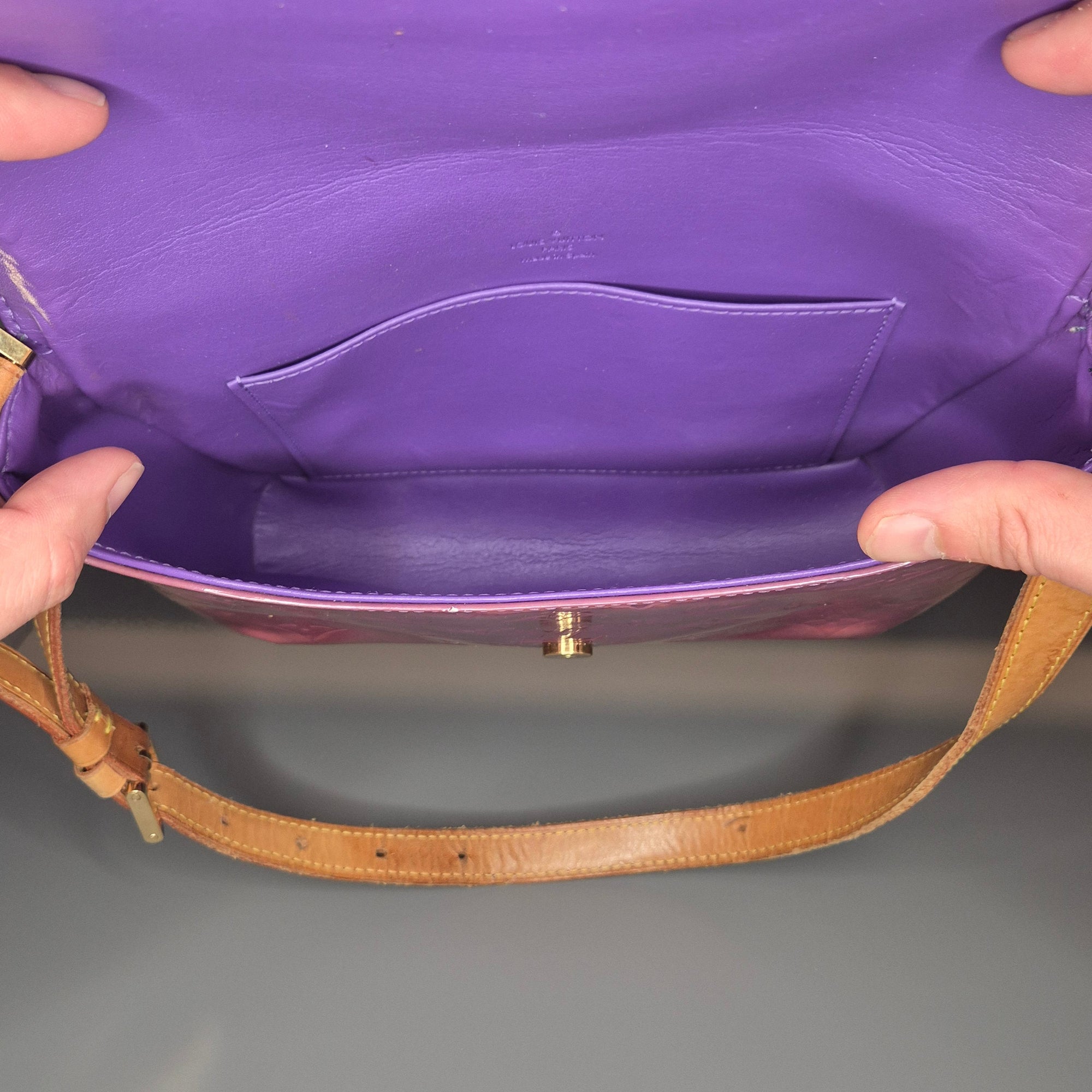 Louis Vuitton Thompson Street – Cuir Vernis Ma boutique