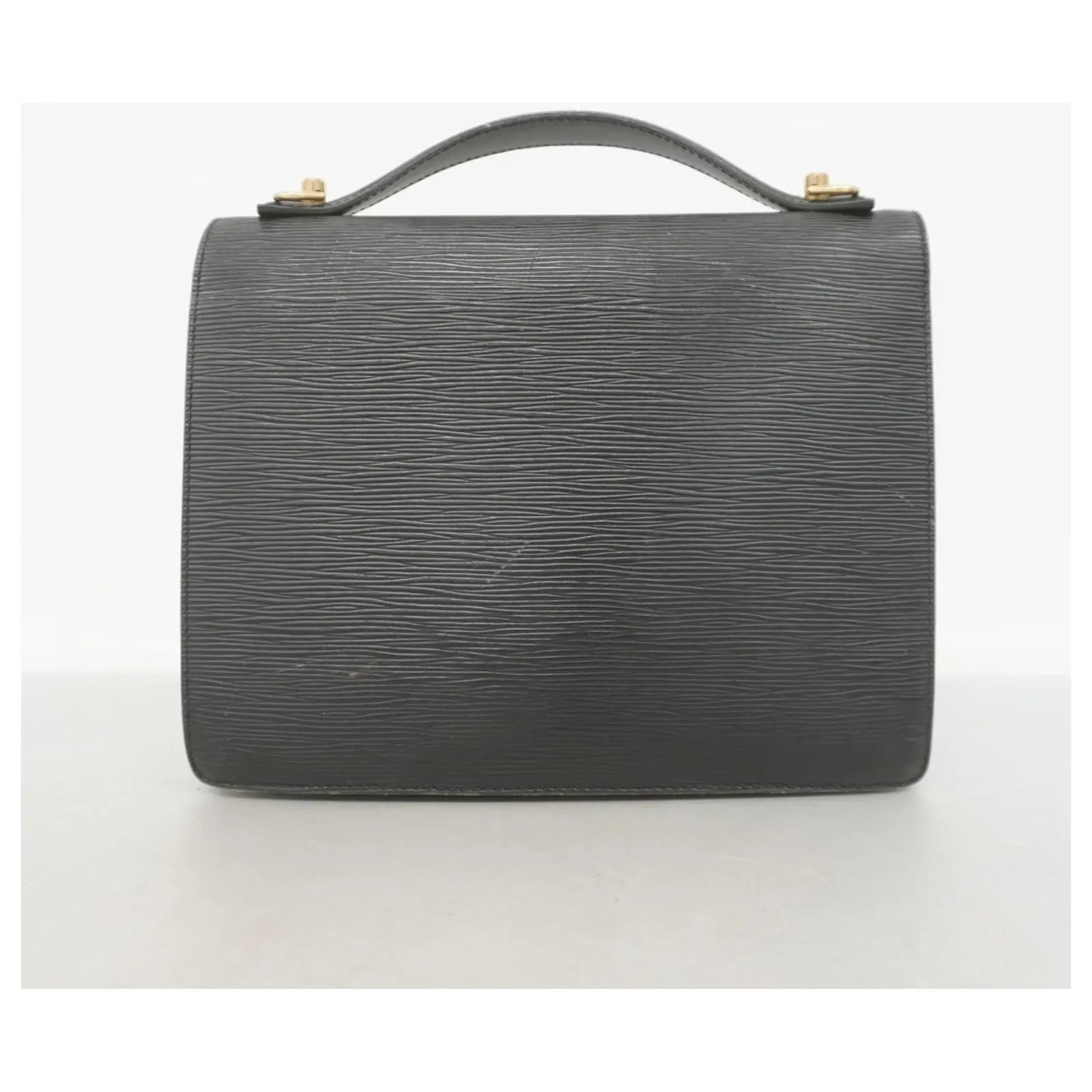 Dos du sac Louis Vuitton Monceau noir