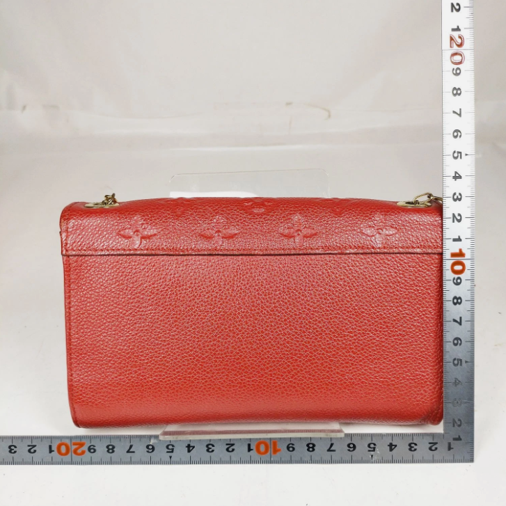 Louis Vuitton Saint Germain en Cuir Rouge Louis Vuitton vue arrière 