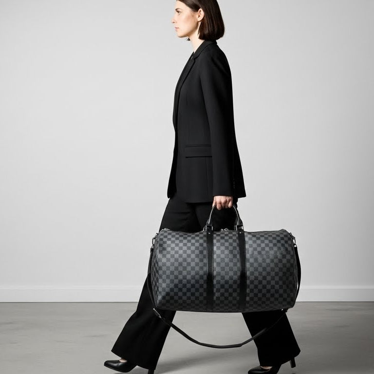 Louis Vuitton Keepall 55 Graphite Louis Vuitton