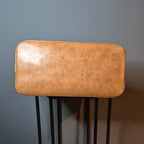 Louis Vuitton Alma monogram marron vue dessous partie cuir naturel 