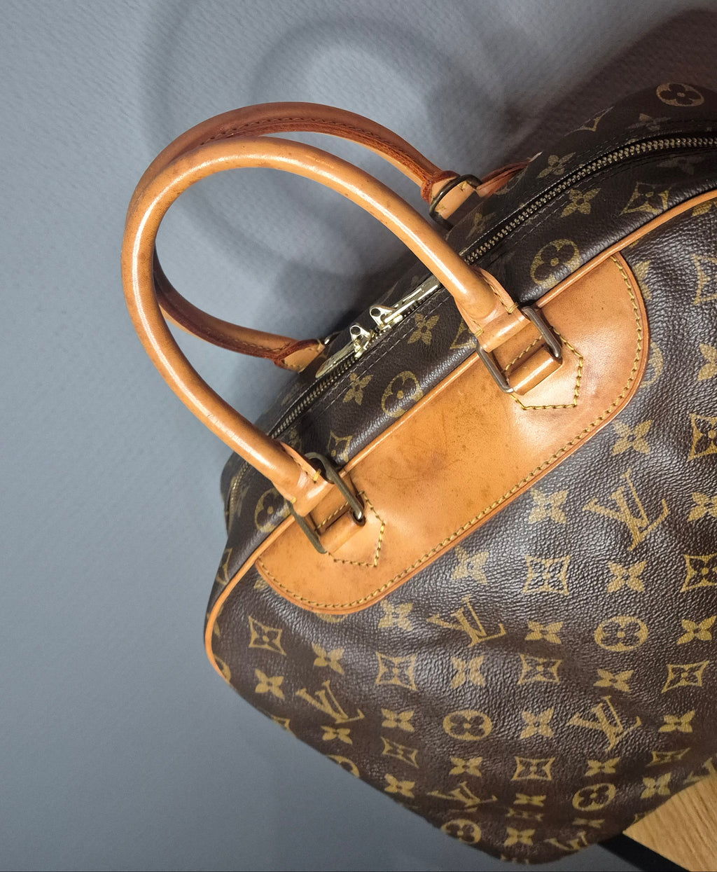 Louis Vuitton Deauville Monogram vue cuir naurel