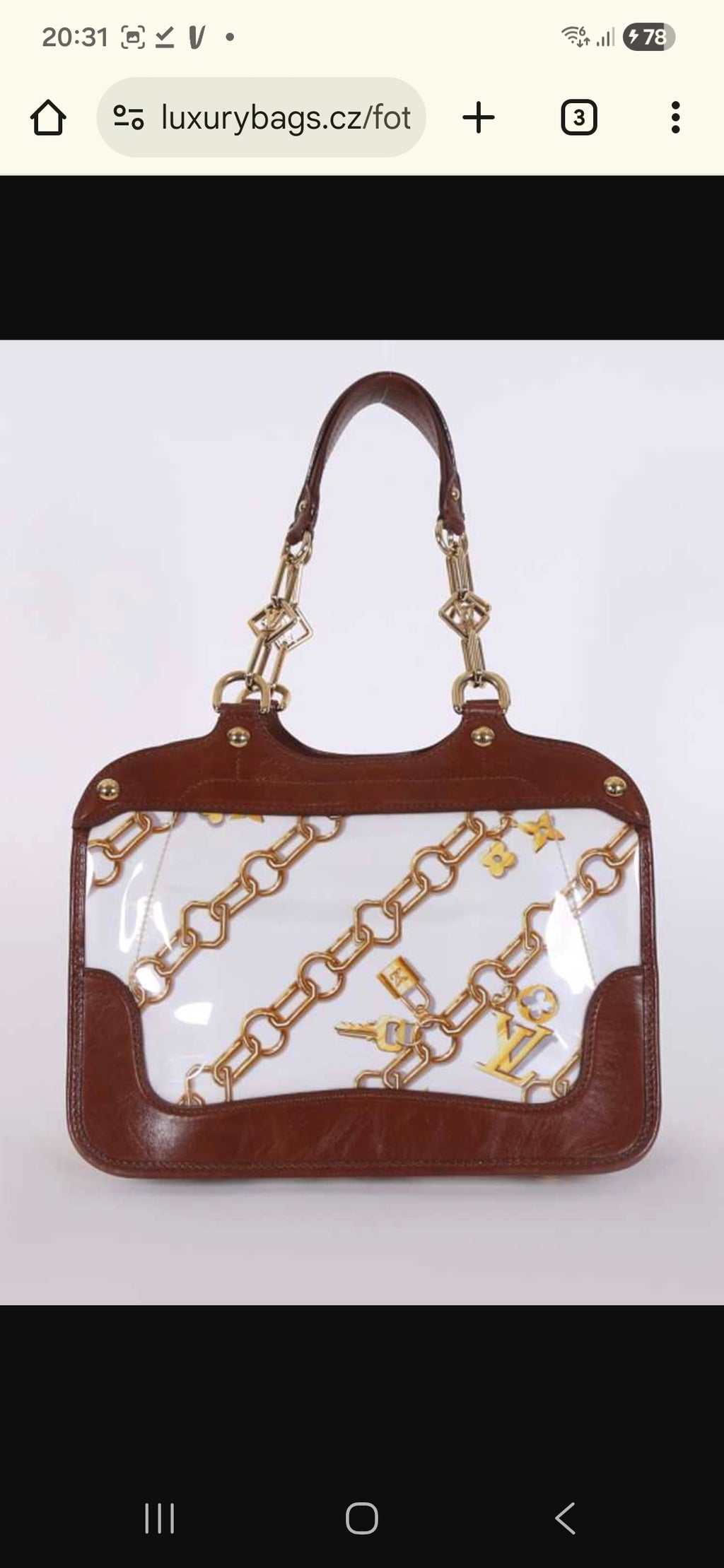 Louis Vuitton Limited Monogram Charms Iconic-Bag