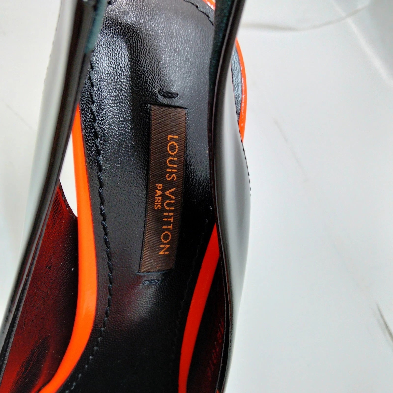 Escarpins Slingback Graffiti Louis Vuitton