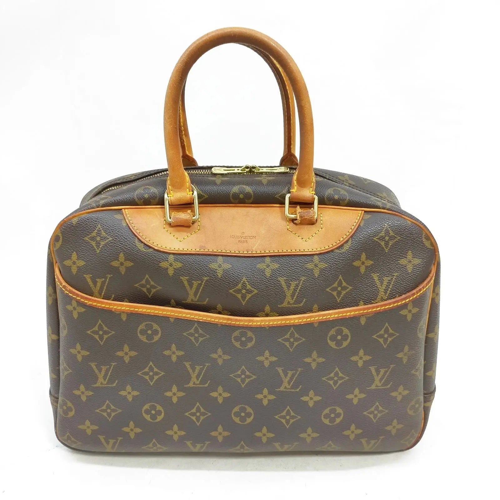 Sac Louis Vuitton Deauville Monogram vue de face